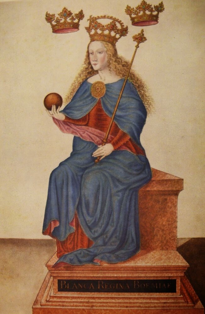 بلانش والوا، همسر اول امپراتور کارل چهارم