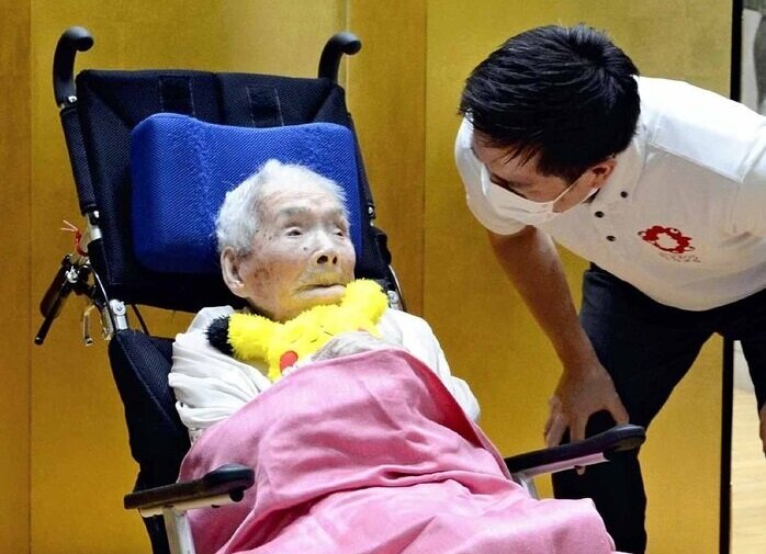 پیرزن ۱۱۶ ساله درگذشت + عکس
