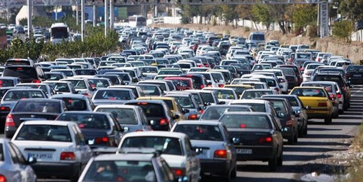  آزاد راه تهران-شمال دارای ترافیک سنگین است