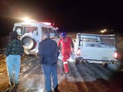 نجات ۱۰۵ نفر از برف و کولاک در این شهر ایران
