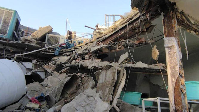 یک منزل مسکونی در شیراز دچار انفجار وحشتناک شد