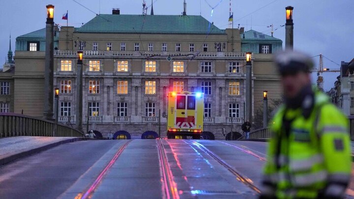 ۱۵ کشته در پی تیراندازی یک مرد مسلح در «پراگ» 
