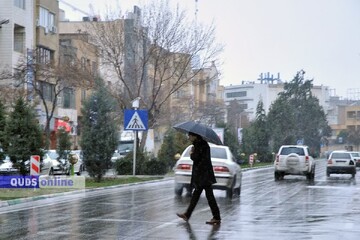 بارش برف در خراسان رضوی + شهروندان مراقب باشند
