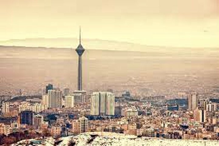 عکس عجیب و باورنکردنی از تهران به فاصله یک سال