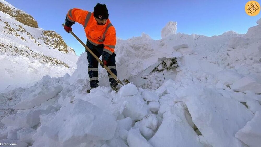 برف سه متری در ترکیه نزدیک مرز ایران (20)