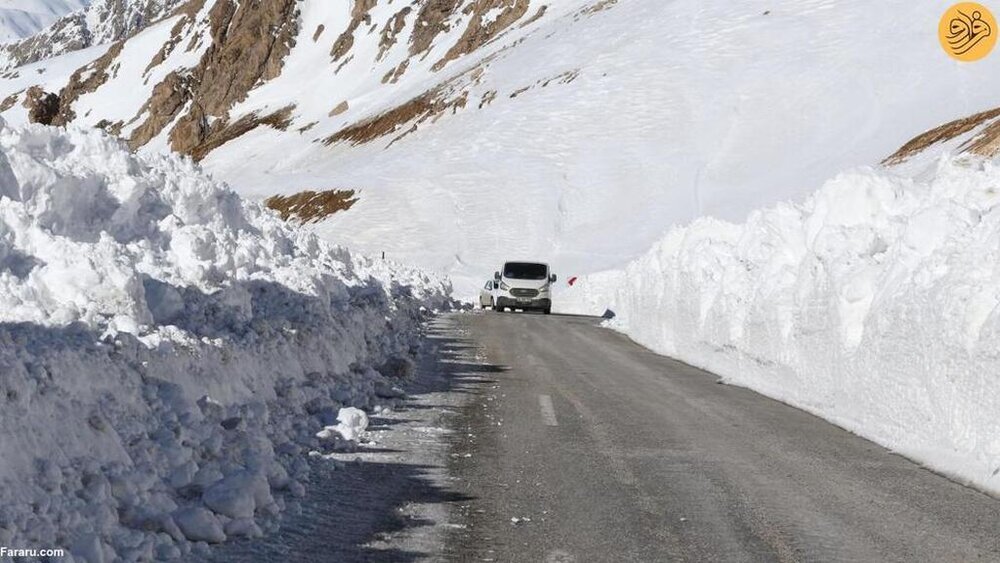 برف سه متری در ترکیه نزدیک مرز ایران (9)