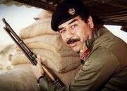 فیلم دیده نشده از لحظه اعدام صدام حسین / طناب دار دور گردن صدام