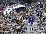 لحظه هولناک وقوع زلزله در مترو ژاپن