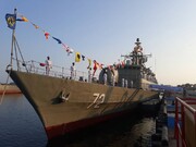 ورود ناوشکن ارتش ایران به دریای سرخ
