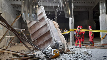 سقوط مرگبار یک کارگر از طبقه هفتم یک ساختمان / جزئیات