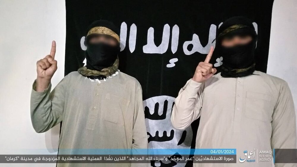 تصاویر دو عامل انتحاری داعش