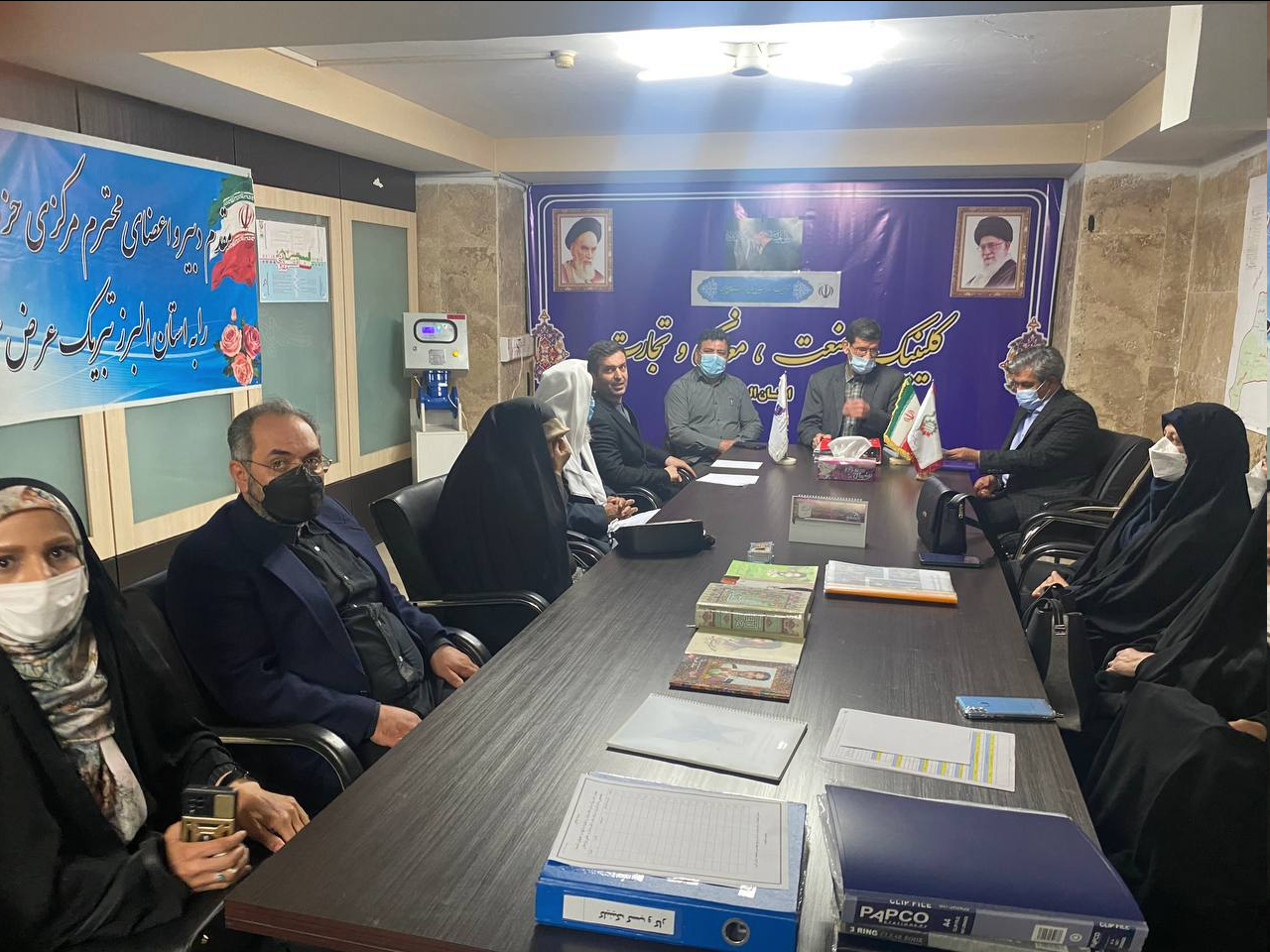 دیدار شماری از فعالین سیاسی کشور با مردم با فرهنگ و حماسه ساز استان البرز