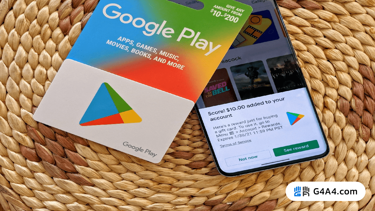 خرید گیفت کارت گوگل پلی: یک کارت، بی‌نهایت ویژگی!