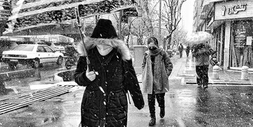 آغاز بارش پراکنده برف در تهران