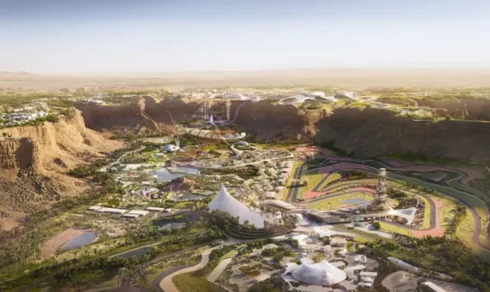 بزرگترین پارک تفریحی جهان در عربستان ساخته می‌شود