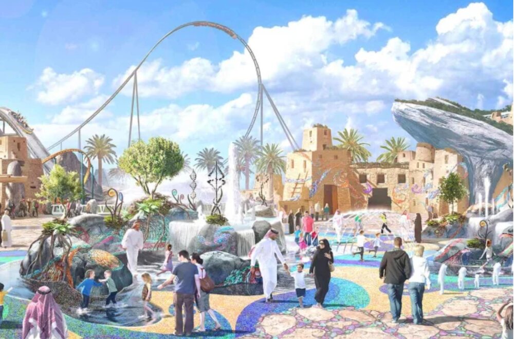 بزرگترین پارک تفریحی جهان در عربستان ساخته می‌شود