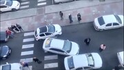حرکت عجیب راننده ایرانی عصبانی + فیلم