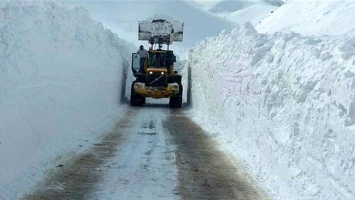 بارش برف دو متری در این مناطق ایران + جزییات