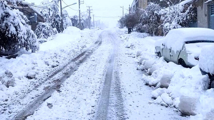 بارش ارتفاع برف در این استان به نیم متر رسید