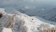 مدفون شدن روستای یاقوش شهرستان پیرانشهر زیر برف دو متری + فیلم