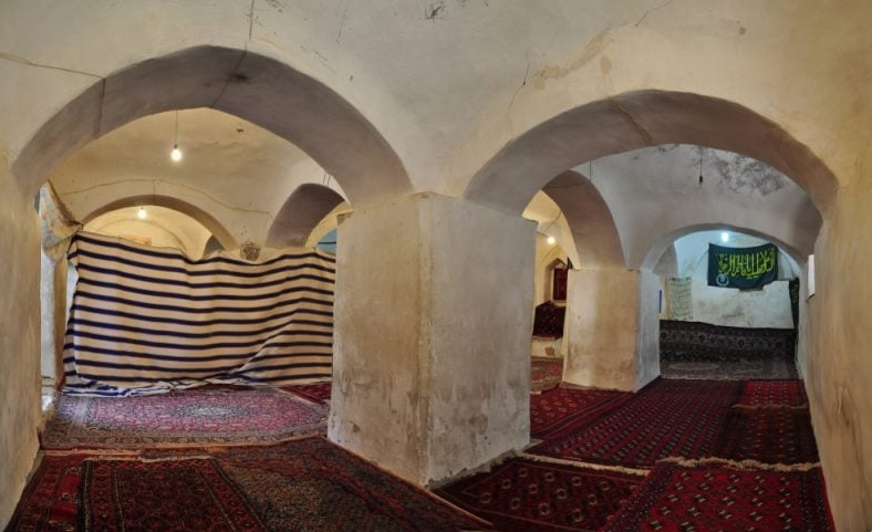 معماری مسجد چهار فرسخ نهبندان خراسان جنوبی
