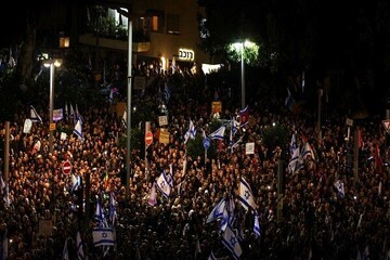 محاصره خانه نتانیاهو توسط معترضان + جزییات