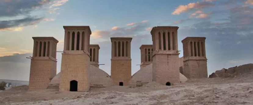 آب انبار هفت بادگیری عصر آباد؛ جاذبهای منحصربهفرد در یزد