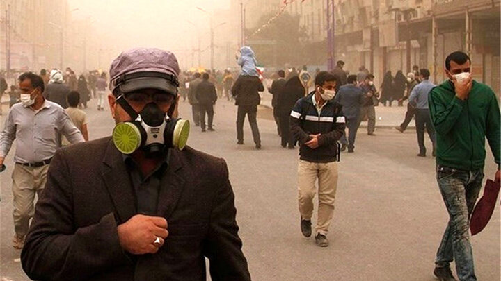 فوت سالانه ۴۵ هزار ایرانی به دلیل آلودگی هوا