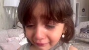 گریه جگرسوز دختربچه بخاطر طلاق + فیلم