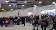 فیلم پربازدید از خوشحالی شور مردم در فرودگاه مهرآباد بعد از گل دوم ایران