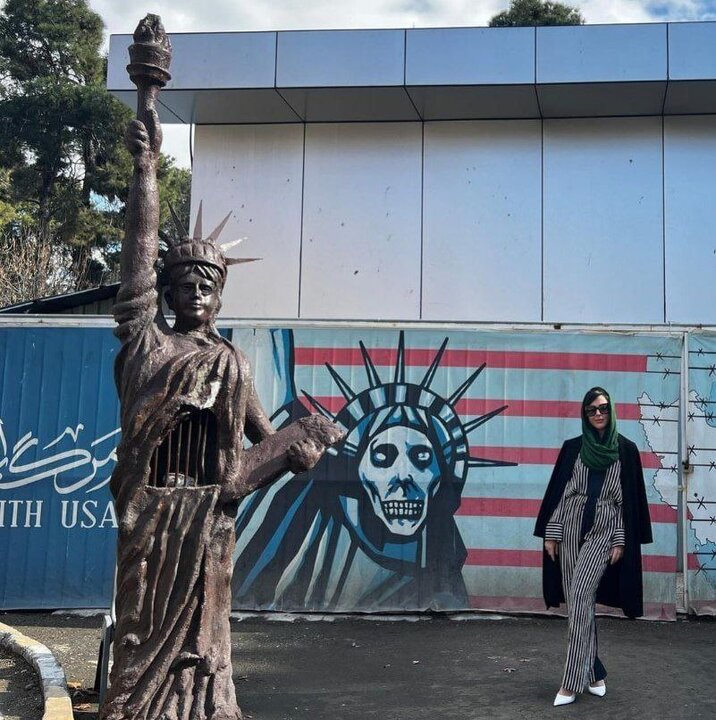 حضور جنجالی پورن استار آمریکایی در تهران + عکس