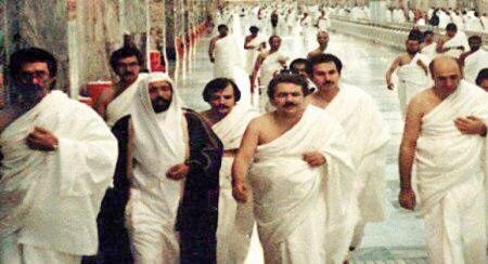 عکسی از مسعود رجوی با لباس احرام در عربستان/ پول‌هایی که مستقیما به جیب رجوی واریز می‌شد