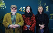 شوخی محمد رضا شریفی نیا و همسر سابقش در جشنواره فجر + فیلم