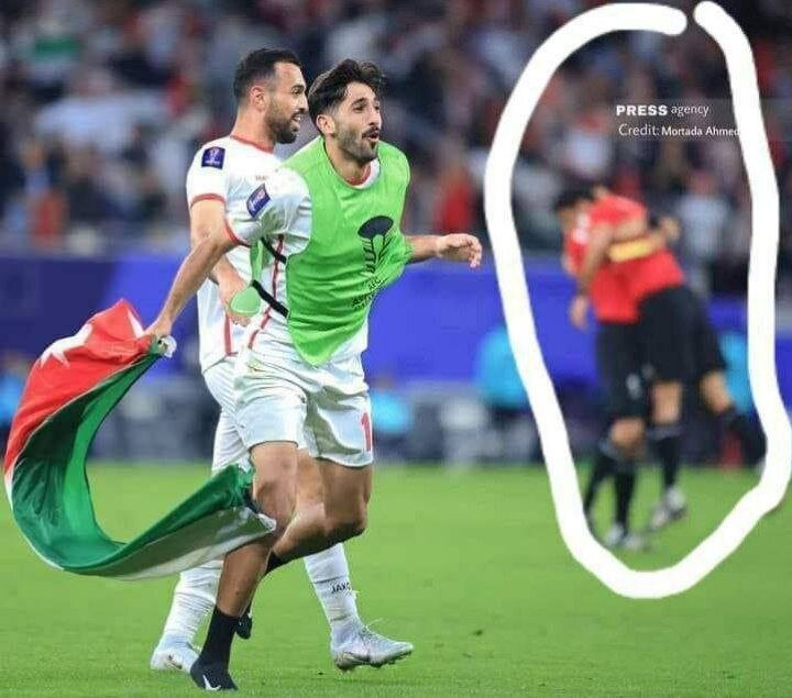 تصویری که باعث نگرانی ایرانی‌ها از داوری بازی با قطر شد!