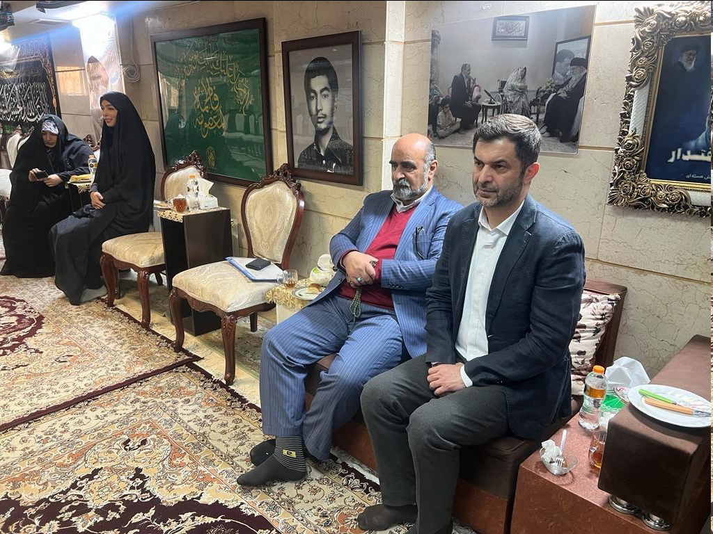 دیدار سکینه سادات پاد، دستیار رئیس جمهور با خانواده شهید طهرانی مقدم