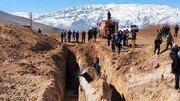 اولین عکس از محل انفجار لوله گاز در ایران