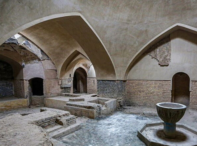 حمامی عجیب در اصفهان