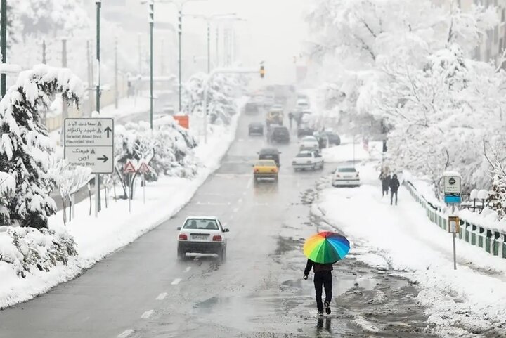 ورود سامانه بارشی جدید به کشور / تهرانی ها منتظر بارش برف باشند
