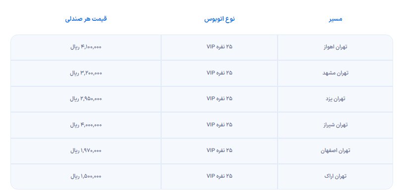 زمزمه‌های افزایش قیمت بلیت اتوبوس در آستانه عید نوروز