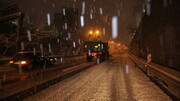 آغاز بارش شدید برف شبانه در تهران + غافلگیر شدن شهروندان / فیلم