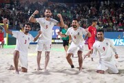 خلاصه دیدار فوتبال ساحلی ایران ۶ - ۱ بلاروس + ایران در جایگاه سوم ایستاد! / فیلم
