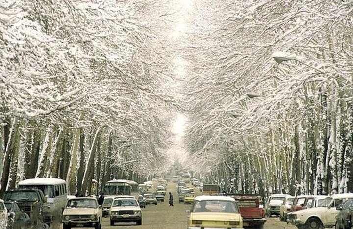 عکس‌هایی از روزهای برفی تهران ۵۰ سال پیش