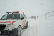قطع شدن راه‌های ارتباطی این مناطق گیلان درپی بارش برف شدید