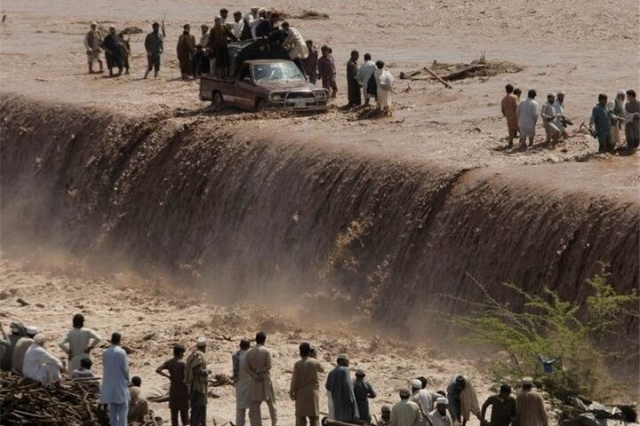 بارش‌های پاکستان ۷۰ کشته و زخمی گرفت