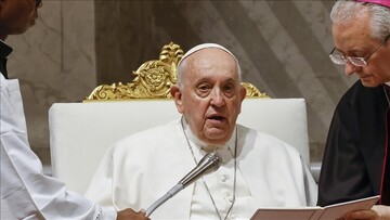 پاپ فرانسیس خواستار آتش‌بس در غزه شد / بس است لطفاً!