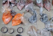 ۴۲ تن مواد منفرجه در تهران کشف شد