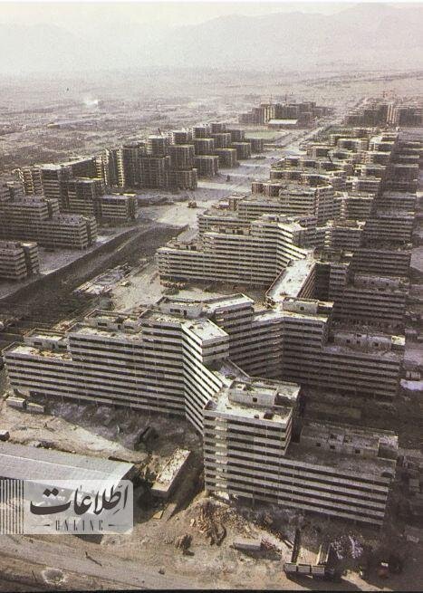 عکس دیدنی از شهرک اکباتان ۴۰ سال قبل