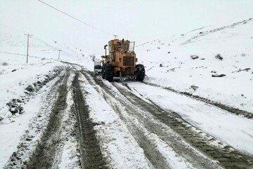 هشدار به مسافران: بارش برف در جاده کرج - چالوس