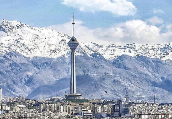 کیفیت هوای تهران در وضعیت پاک