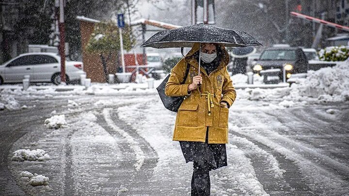 آغاز بارش برف و باران از امروز در این شهرهای ایران